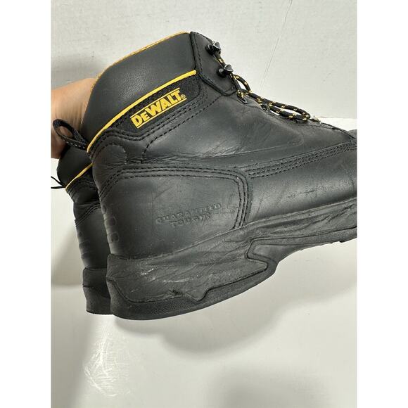 DEWALT ASTM F2413-18 Men\'s‎ Steel Toe Work Boots Size 13 Black EVA Leather 77366 main image 7
